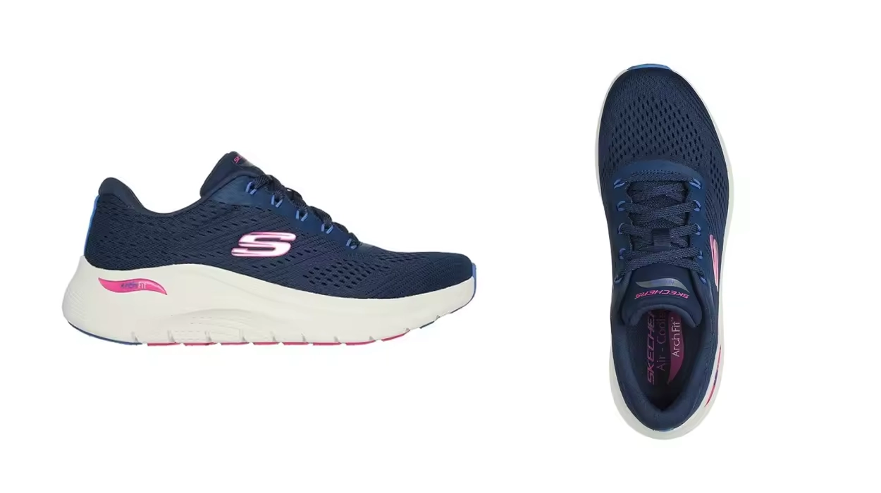 Skechers Arch Fit 2.0 - Big League azul marino mujer baratas