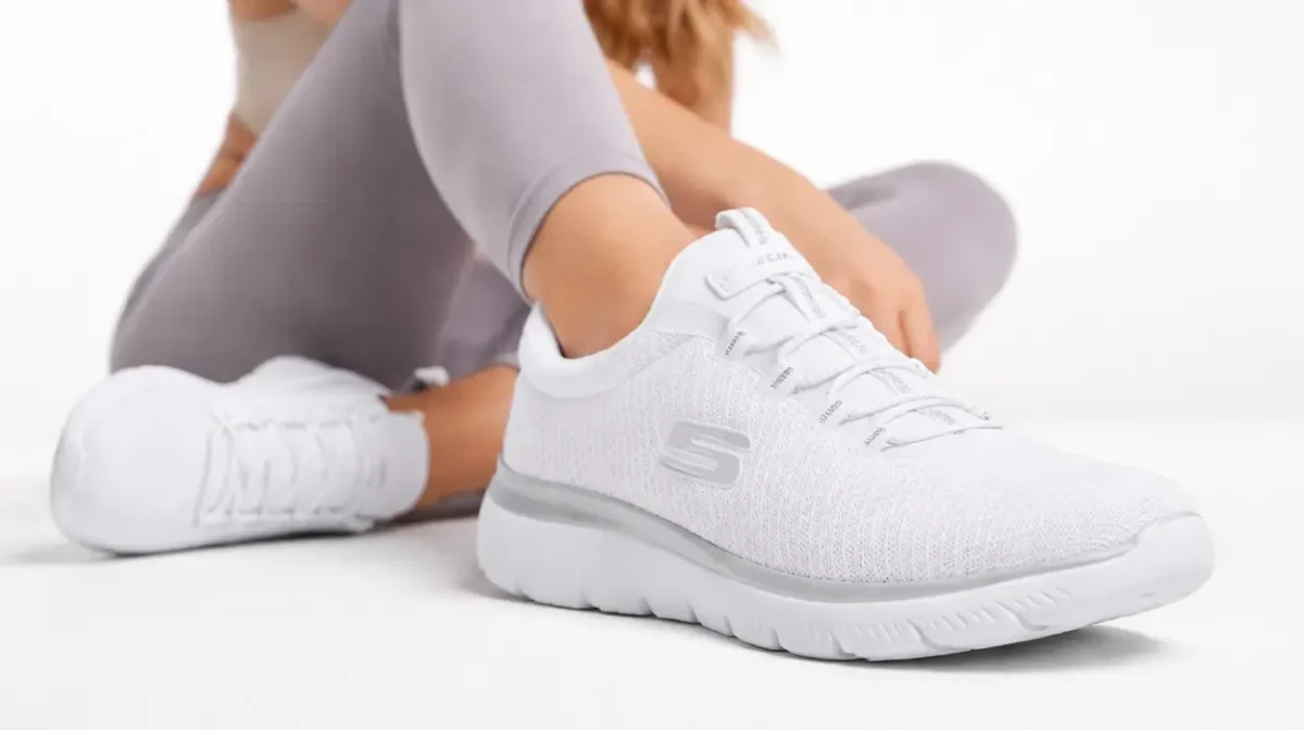 Zapatillas Skechers Summits blancas para mujer