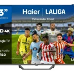 Smart TV Haier QLED 4K UHD H43S80FUX de 43