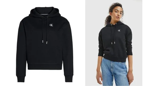 Sudadera Calvin Klein Embroidery con capucha