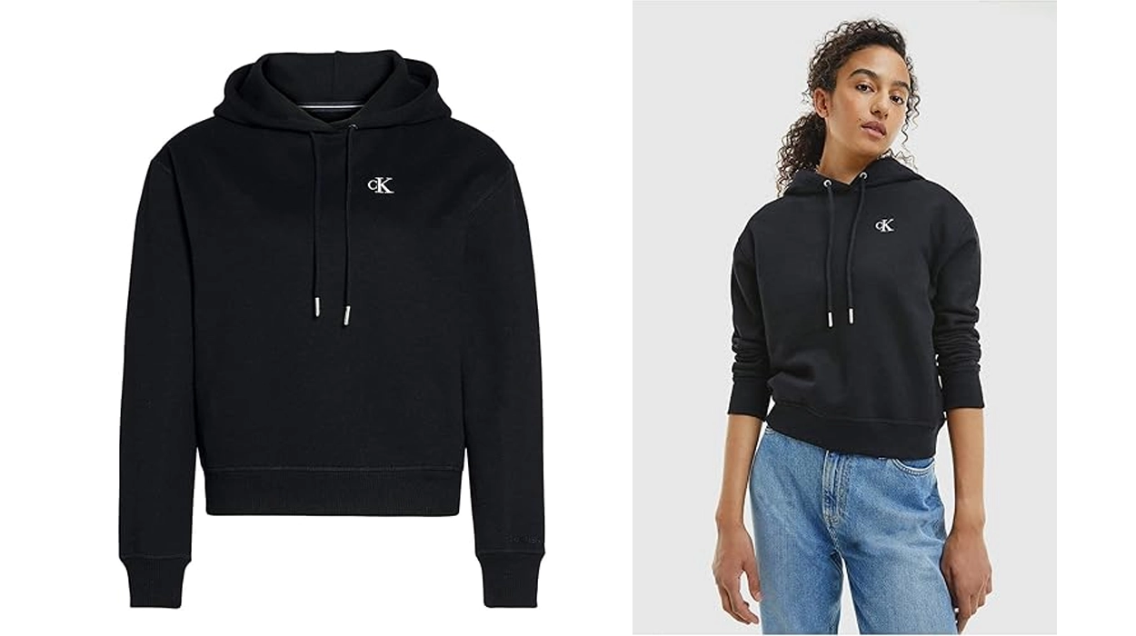 Sudadera Calvin Klein Embroidery con capucha
