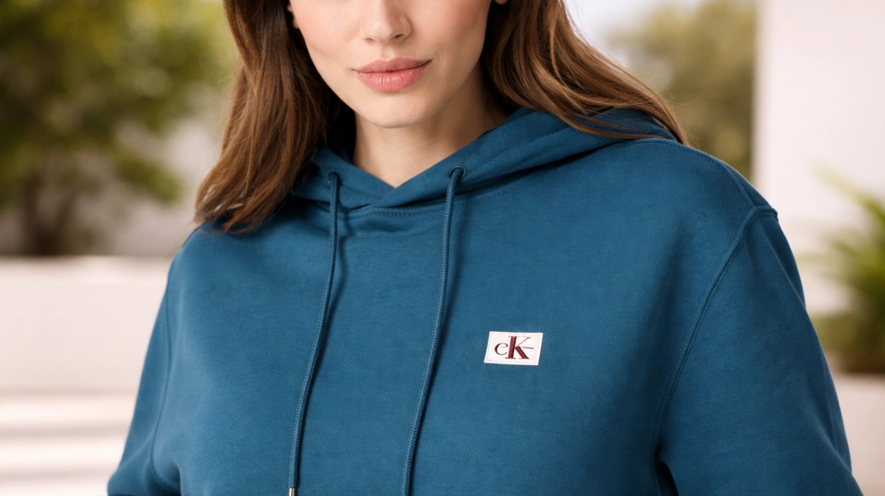 Sudadera Calvin Klein Hoodie Terry Badge unisex