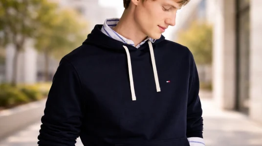 Sudadera Tommy Hilfiger Essential Terry Hoody para hombre