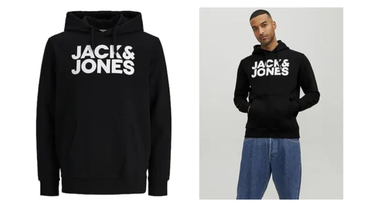 Sudadera con capucha Jack & Jones Color Block Logo