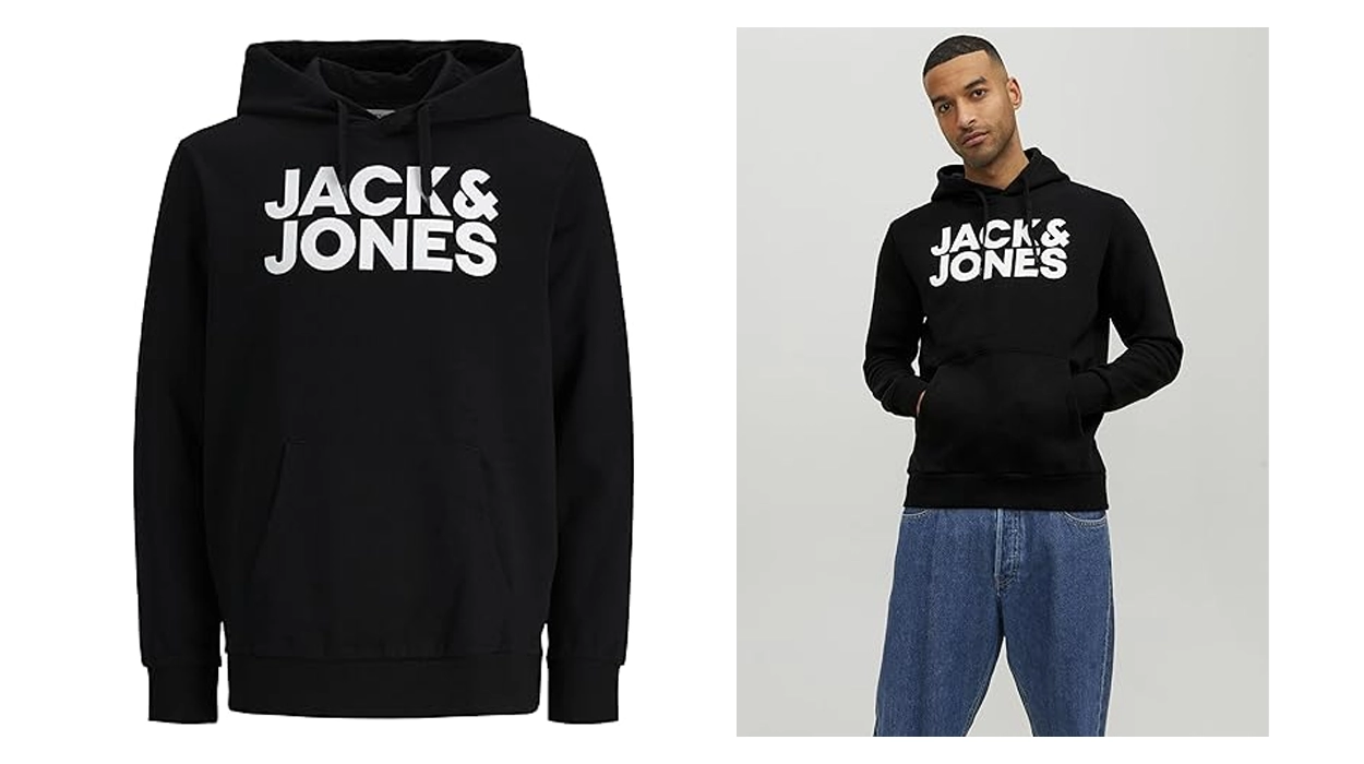 Sudadera con capucha Jack & Jones Color Block Logo