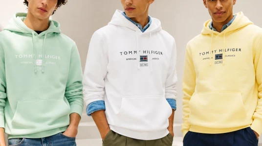 Sudadera con capucha Tommy Hilfiger Brand Love para hombre