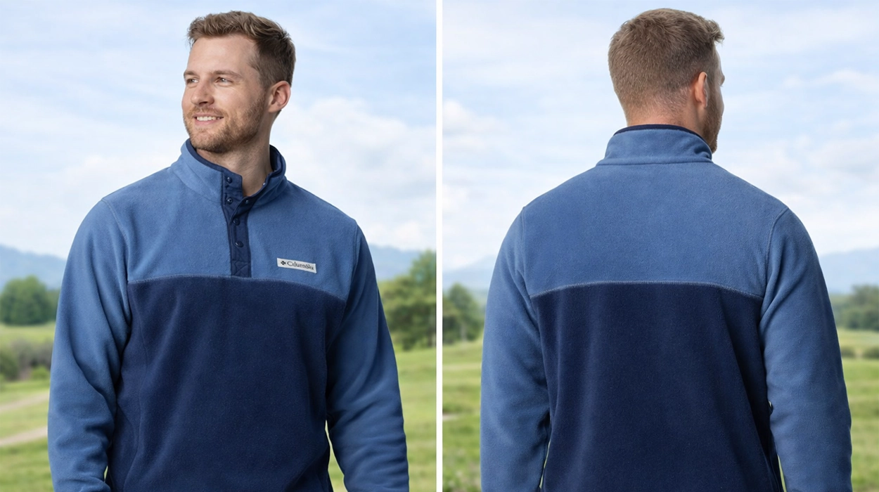 Sudadera polar Columbia Steens Mountain Half Snap II