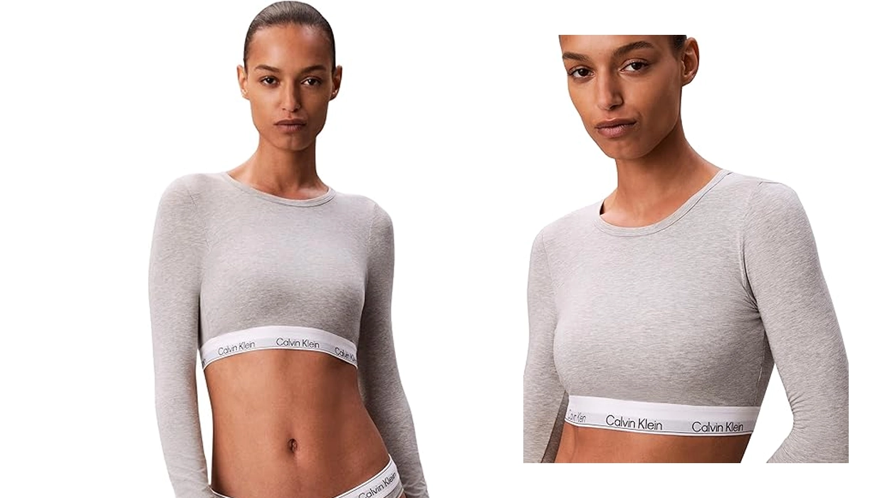 Sujetador bralette Calvin Klein Lightly Crop Top
