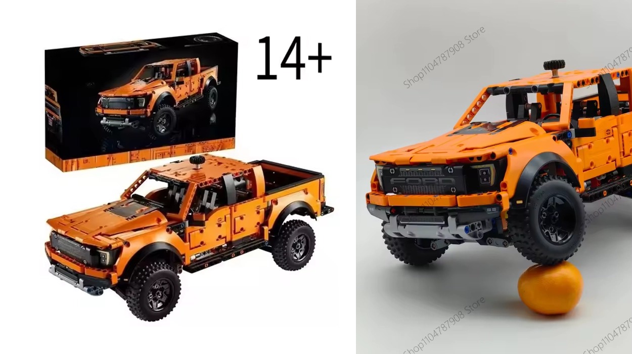 Supercar Jeep tipo LEGO de 1.379 piezas