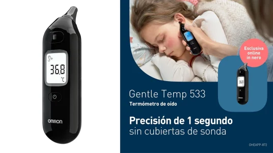 Termómetro digital de oído Omron Gentle Temp 533