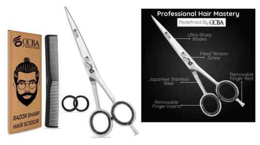 Tijeras de peluquería profesional OCBA