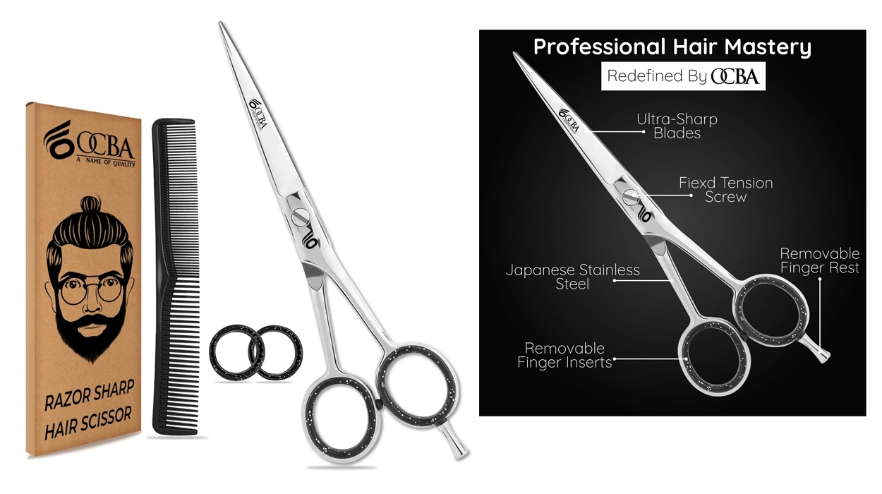 Tijeras de peluquería profesional OCBA