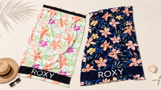Toalla de playa Roxy Pretty Towel in Full Moon para mujer