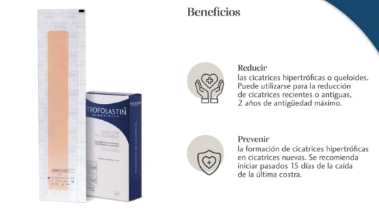 Trofolastin Elasticity reductor de cicatrices