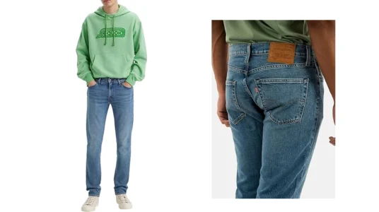 Vaqueros Levi's 511 slim fit color step ahead