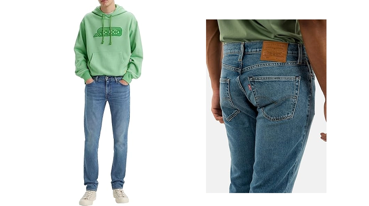 Vaqueros Levi's 511 slim fit color step ahead