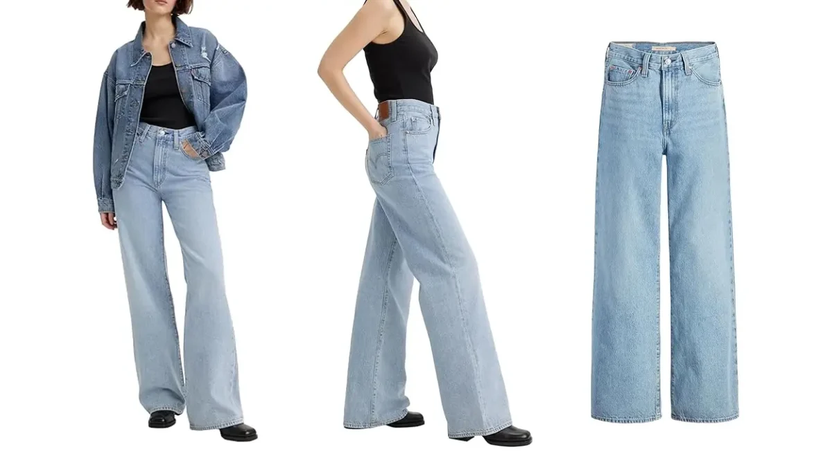 Vaqueros Levi's Ribcage Wide leg para mujer