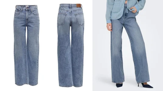 Vaqueros Only Wide Fit Onlhope High Waist