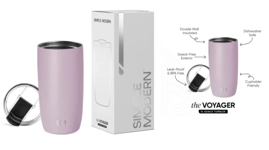 Vaso térmico Simple Modern de 470 ml