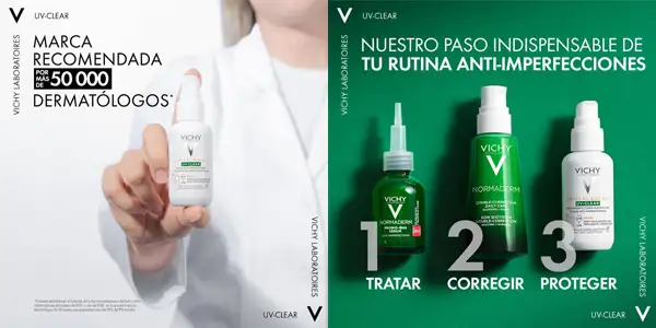 Vichy CAPITAL SOLEIL UV CLEAR fluido fotoprotector diario SPF50+ oferta