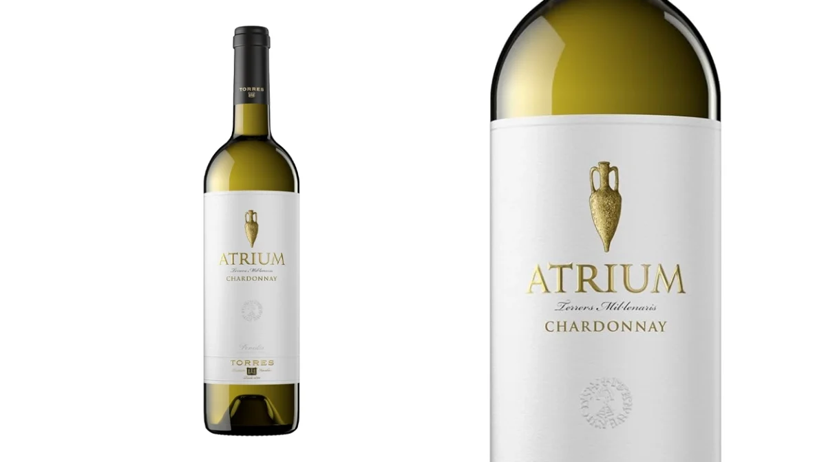 Vino blanco Atrium Chardonnay de 750 ml