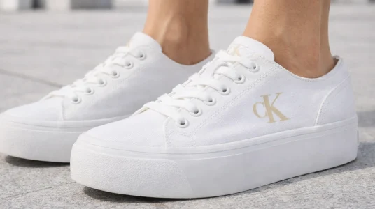 Zapatillas Calvin Klein Flatform Low Top para mujer