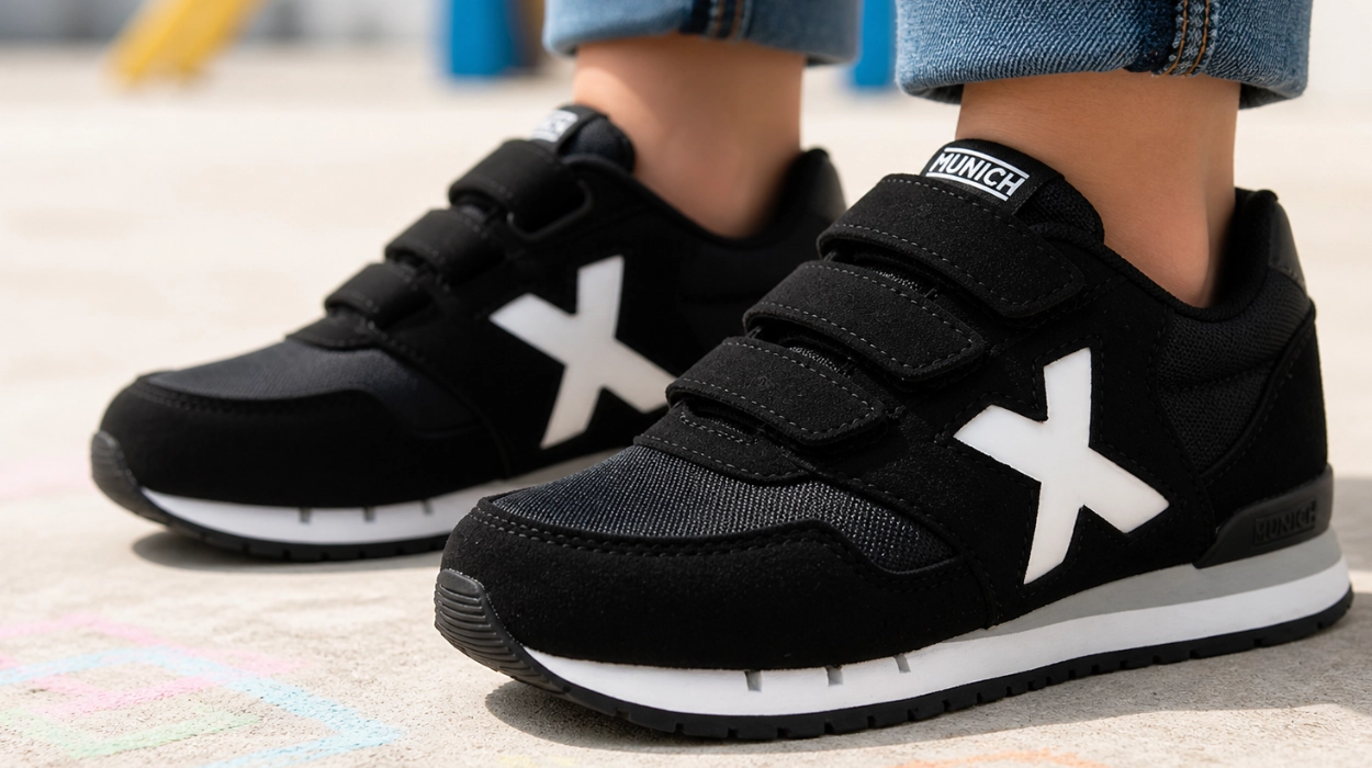 Zapatillas Munich Dash Kid velcro unisex para niños