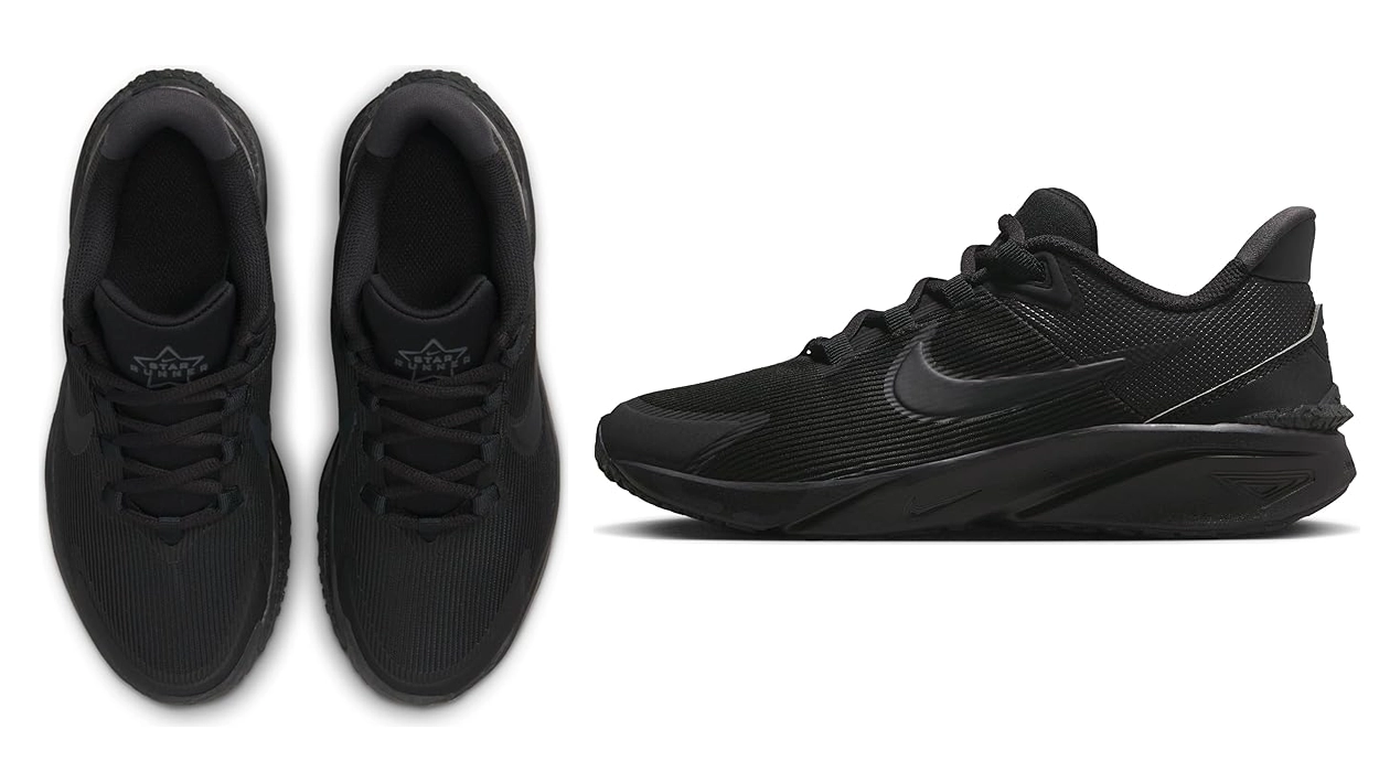Zapatillas Nike Star Runner 4 negras para niños