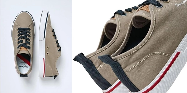 Zapatillas Pepe Jeans Kenton Smart color camel para hombre oferta