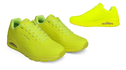 Zapatillas Skechers Uno Stand On Air Lime para hombre
