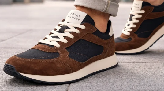 Zapatillas Tommy Hilfiger Runner Eva Mix de ante