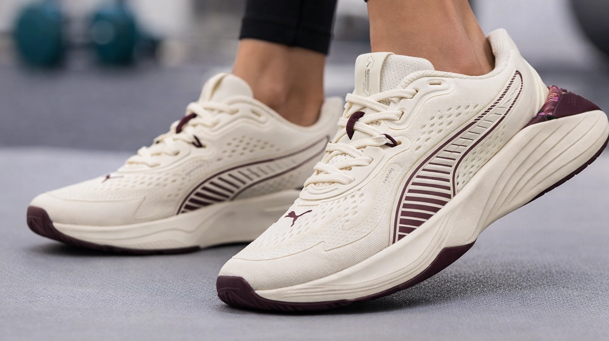 Zapatillas de entrenamiento Puma PWR Hybrid TR Floral Ribbon Cross para mujer