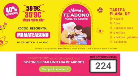 Abonoteatro Código Promocional