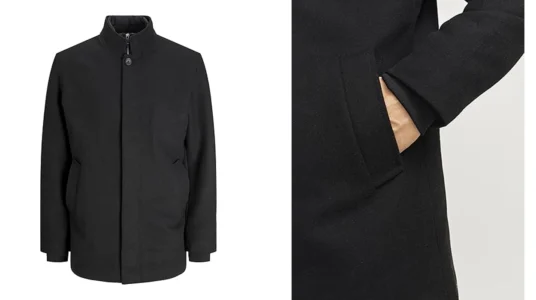 abrigo Jack Jones Wool Coat Wool