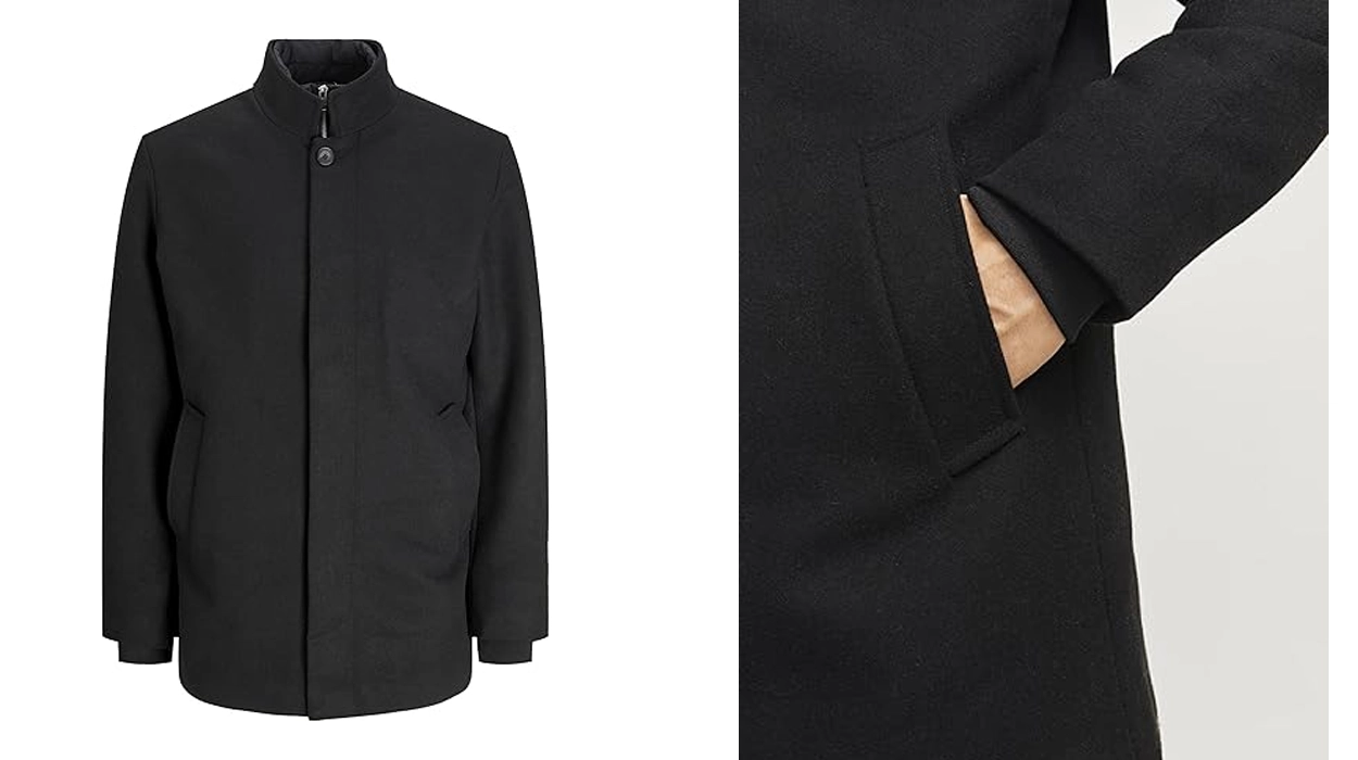 abrigo Jack Jones Wool Coat Wool