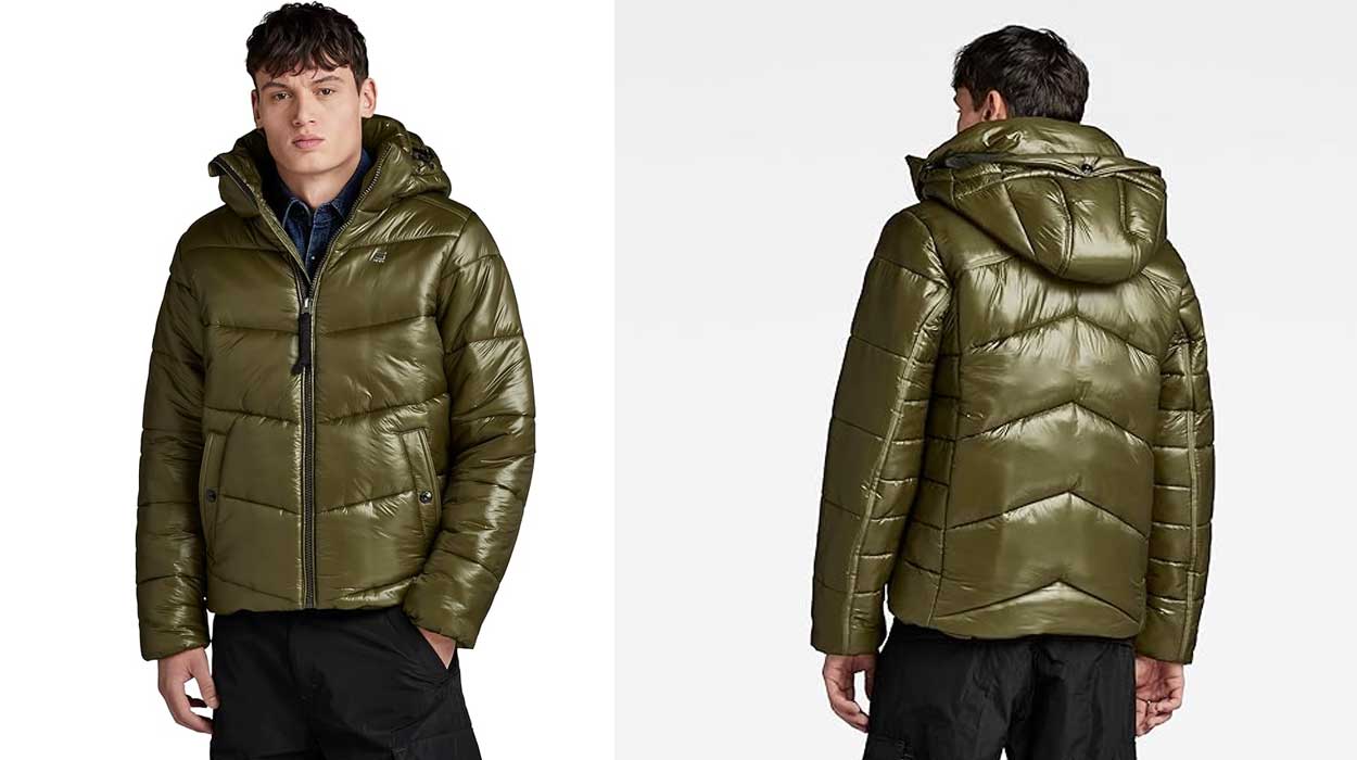 Abrigo acolchado G-Star Puffer Hooded barato