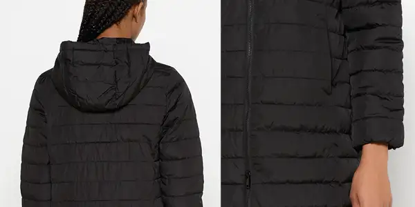 abrigo acolchado GAP para mujer oferta