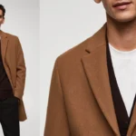 abrigo de lana Mango Outlet para hombre