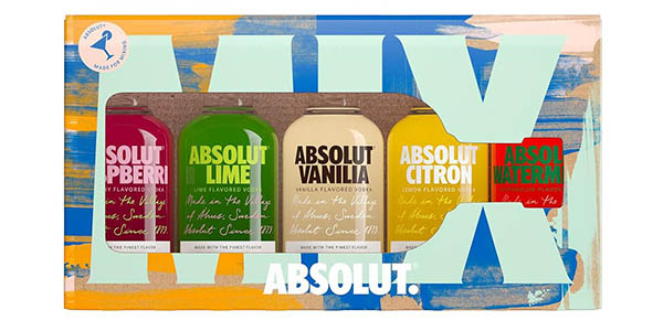 Absolut Vodka miniaturas chollo