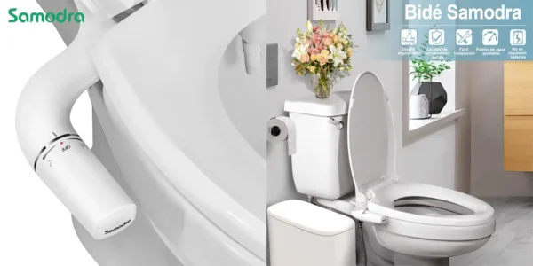 Accesorio para inodoro Samodra con chorro función bidé