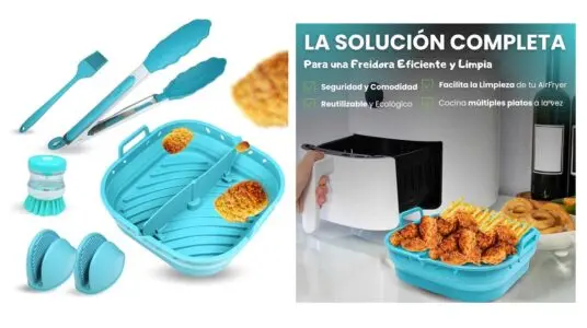 kit de accesorios para freidora de aire silicona Pinisi baratos