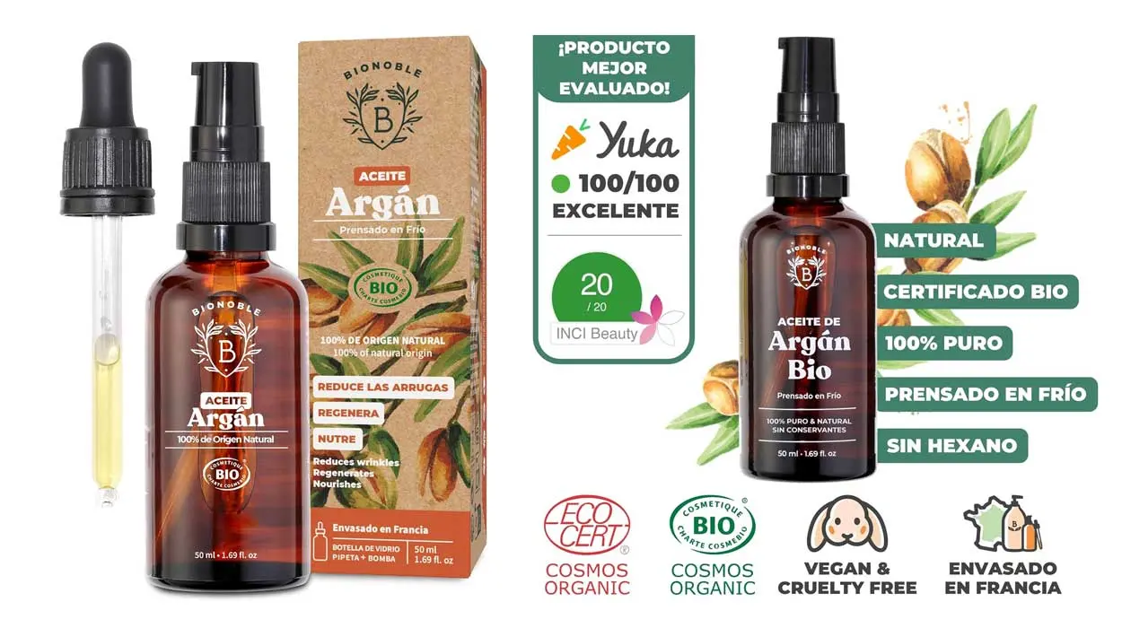 Aceite de Argán Bionoble barato