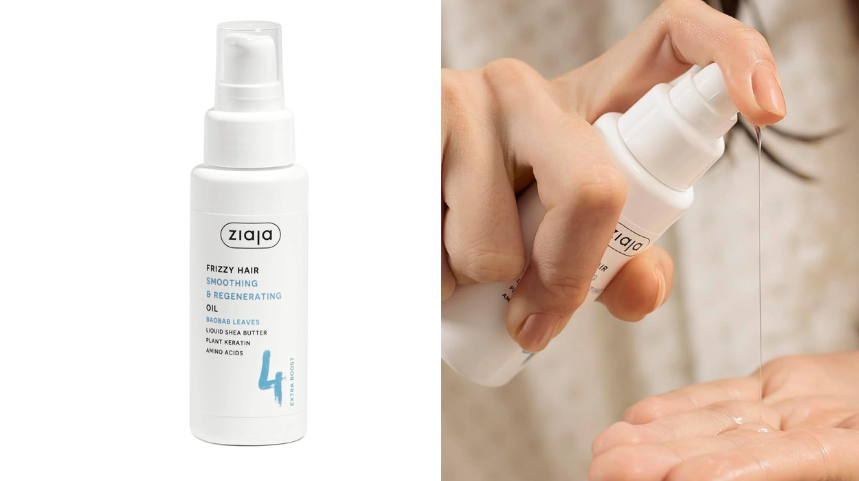 aceite capilar suavizante de hojas de baobab Ziaja