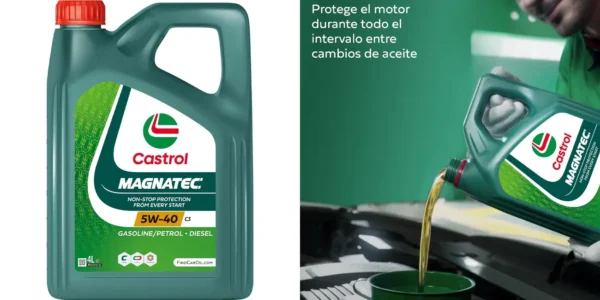 Aceite de motor Castrol MAGNATEC 5W-40 C3 de 4L
