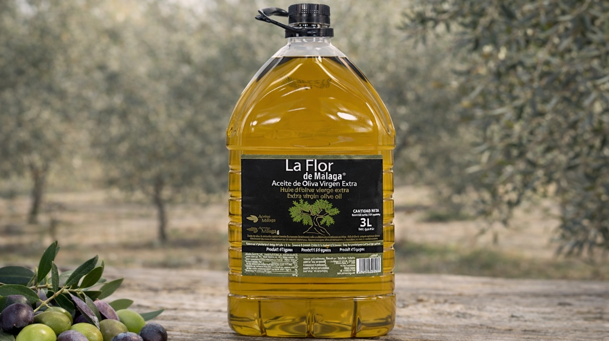 aceite de oliva virgen extra La Flor de Málaga