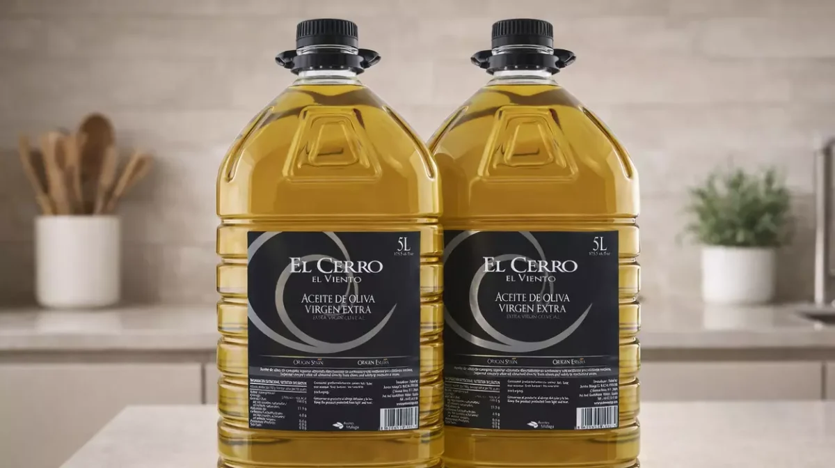 Garrafa 5 litros Aceite de oliva virgen extra El Cerro El viento