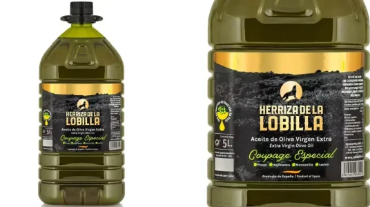Aceite de oliva virgen extra Herriza de la Lobilla de 5 litros