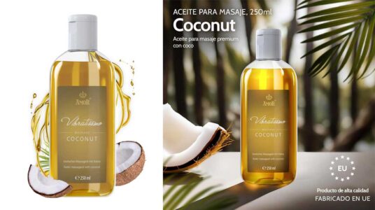 Aceite de masaje coconut Vibratissimo barato