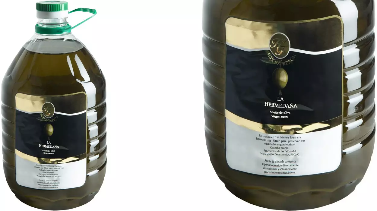 Chollo Garrafa de Aceite de Oliva Virgen Extra La Hermedaña de 5 litros