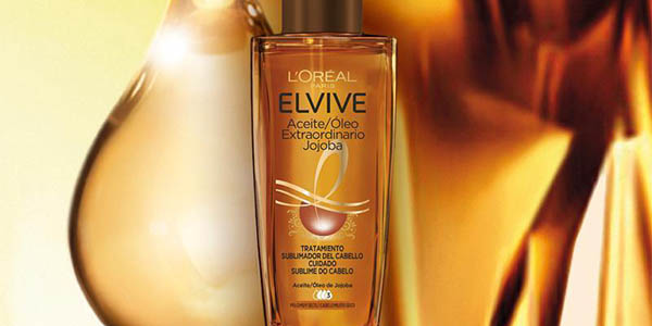 Aceite L'Oréal Paris Elvive Extraordinario Jojoba para el cabello de 100 ml